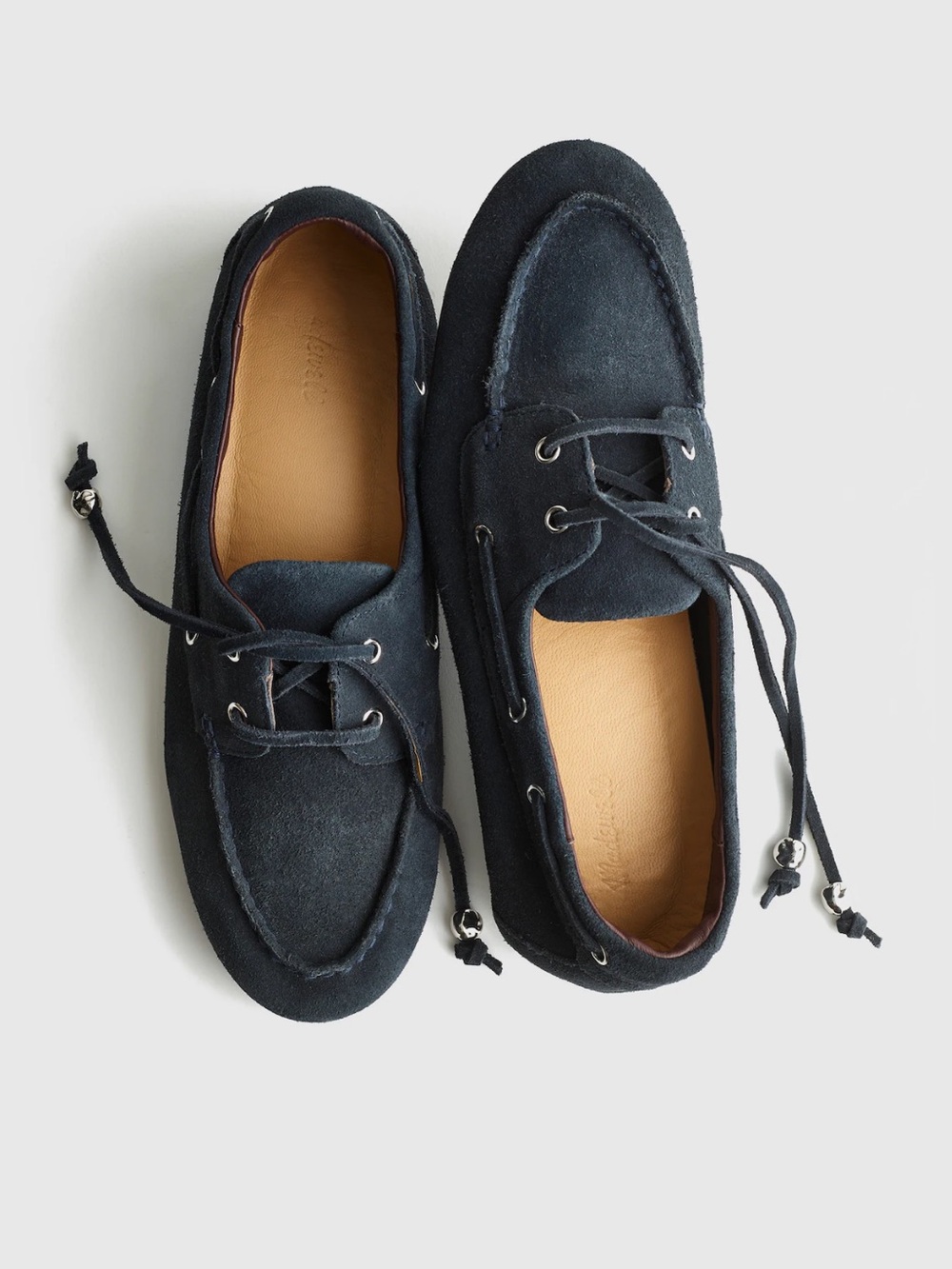 NEW Madewell The Jamie Boat Shoe Craftsman Blue size 9.5 NZ712